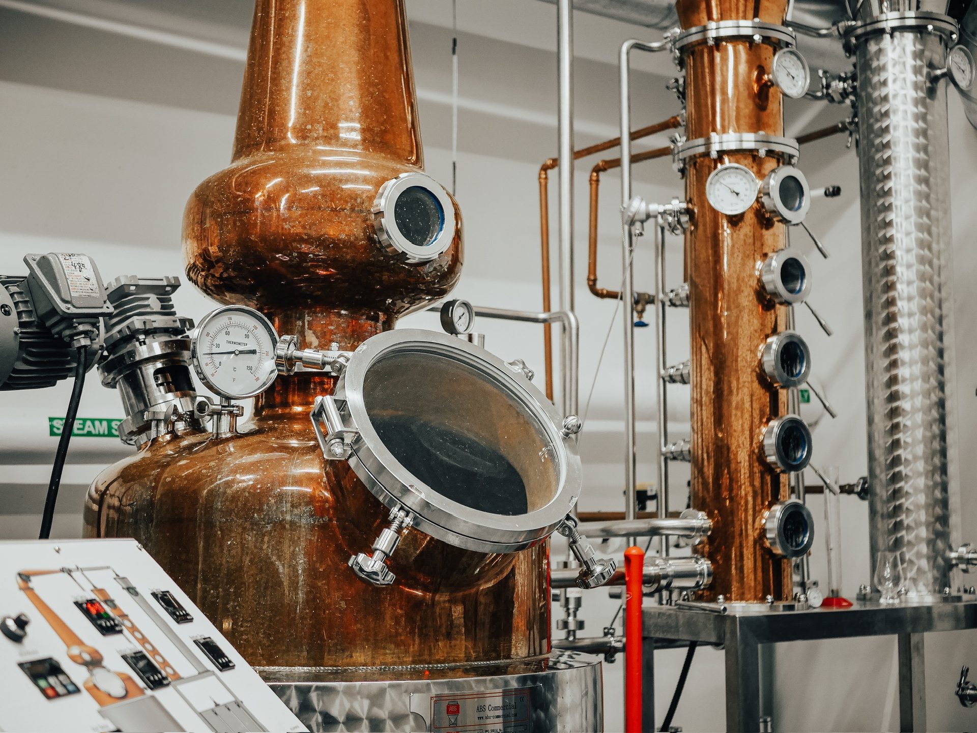 350L Copper Pot Still. All Handcrafted.