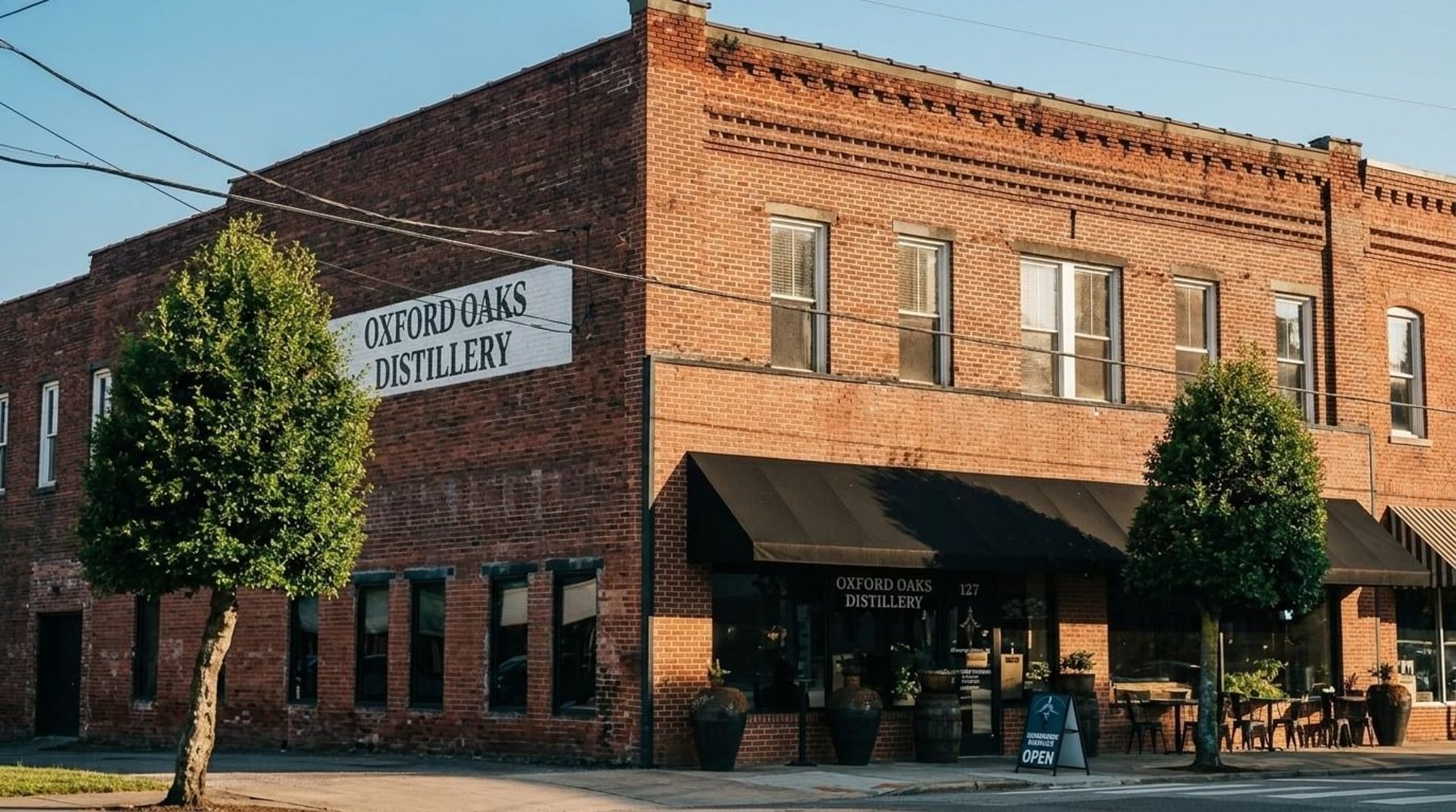 Welcome to Verdigris Restaurant and Oxford Oaks Distillery